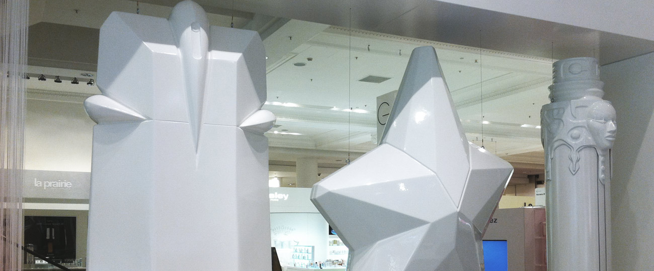 Thierry Mugler point of sale display