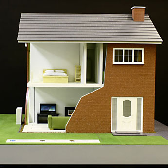 Solar house model making Solar house model making