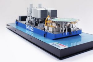 Trade Show Model Of The TPB 125 Powerbarge