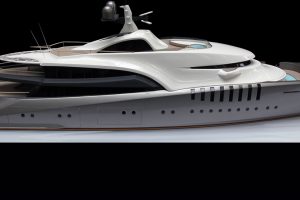 Remora Superyacht Model For Claydon Reeves