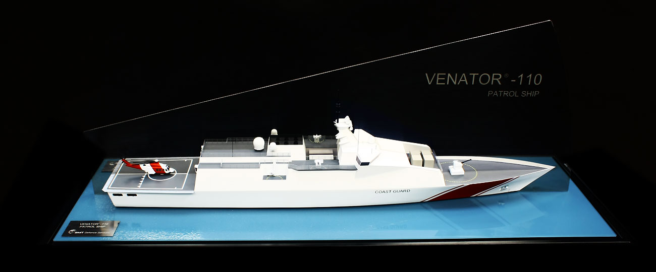 BMT Defence Services Naval Concept Model – Venator® – 110