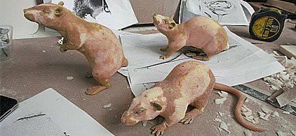 prop stone rats