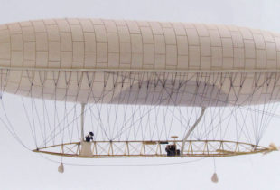 Santos Dumont No.6 Airship Model