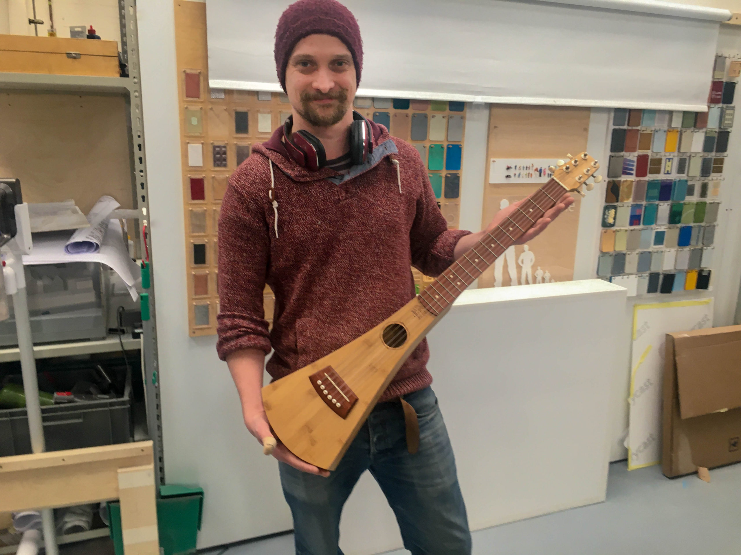 Matt Quick | Handmade Bamboo Guitar